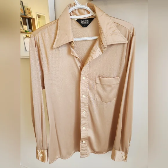 Metallic, Gold Blouse - Picture 2 of 12